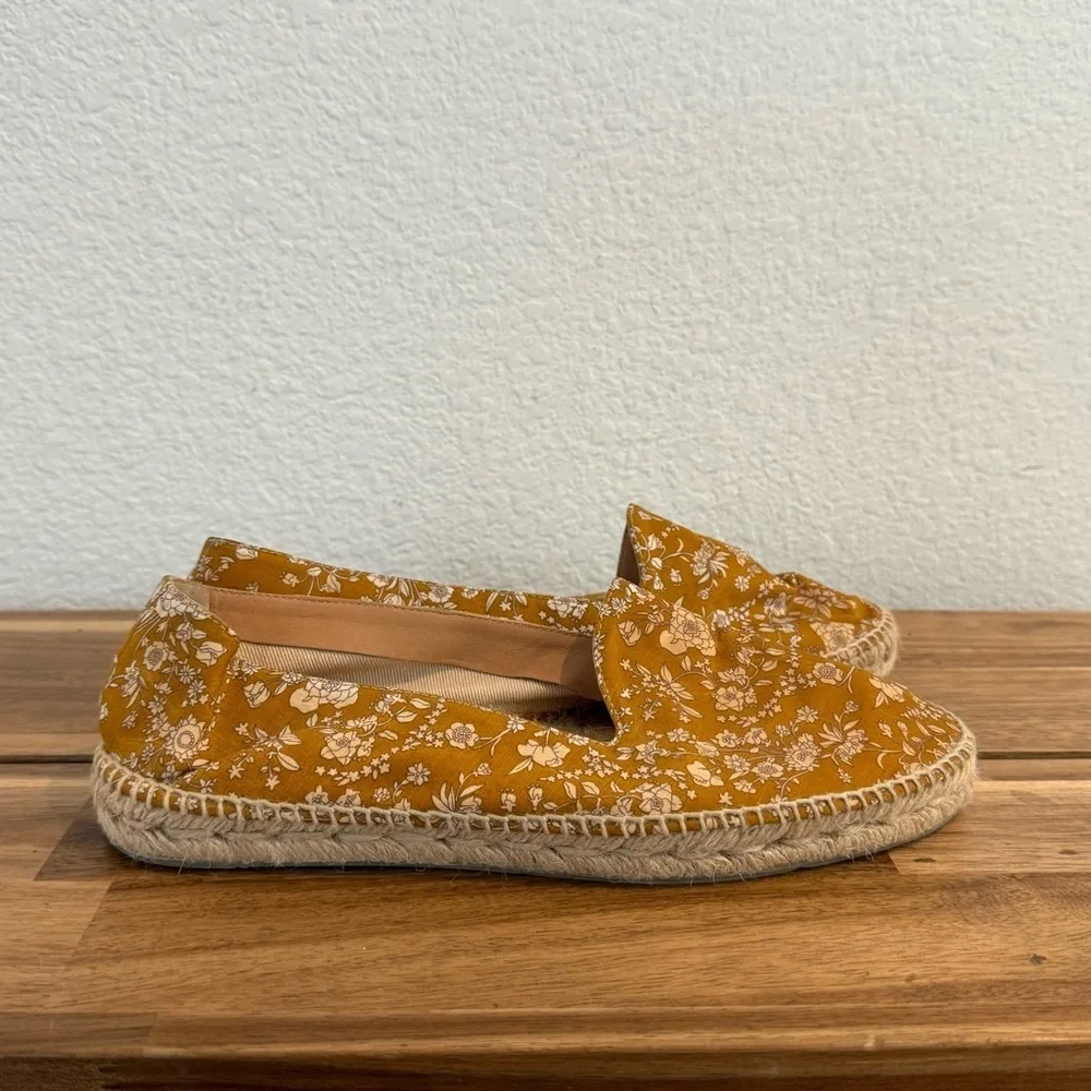 Castañer- Floral Canvas Espadrille - Size 39